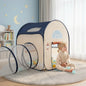 【Outdoor Entertainment】Fun Play Tent with Crawling Tunnel, Large Pop-Up Toy Castle Tent, Portable Toy Playhouse, Great Outdoor Party Tent and Beach Toy, Perfect Holiday Gift for Boys and Girls, Does Not Include Balls
