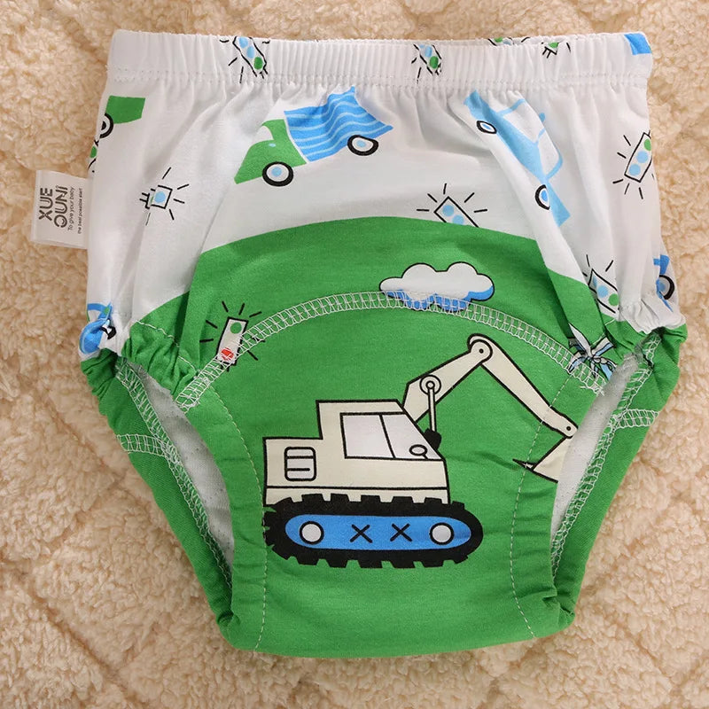 Baby Waterproof Diapers Pee Shorts Underwears Reusable Soft Ecological Cotton Toddler Potty Training Pants For Boys Girls