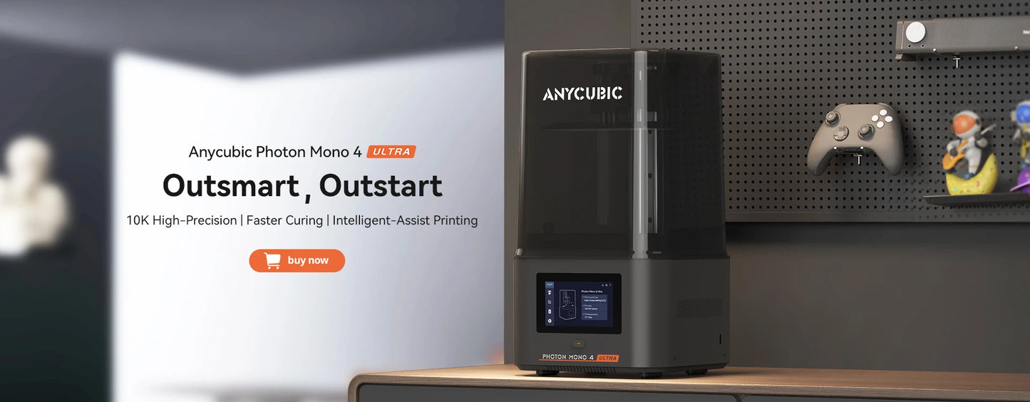 ANYCUBIC Photon Mono M7 Max 14.7L Ultra-Large Print Volume UV Resin 3D Printer Printing Size 298x168x300mm