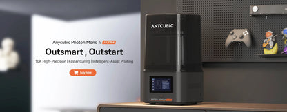 ANYCUBIC Photon Mono M7 Max 14.7L Ultra-Large Print Volume UV Resin 3D Printer Printing Size 298x168x300mm