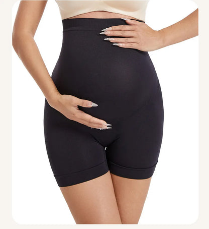 High Waist Seamless Maternity Pants Pregnant Women Comfortable Safety Panties Knickers Ladies Pregnancy Short Leggings Underwear
