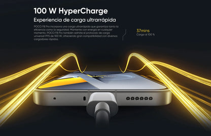 Global Version POCO F8 Pro 5G Smartphone Snapdragon® 8 Elite 6.59" Eye-care AMOLED display 6210mAh 100W HyperCharge IP68 NFC