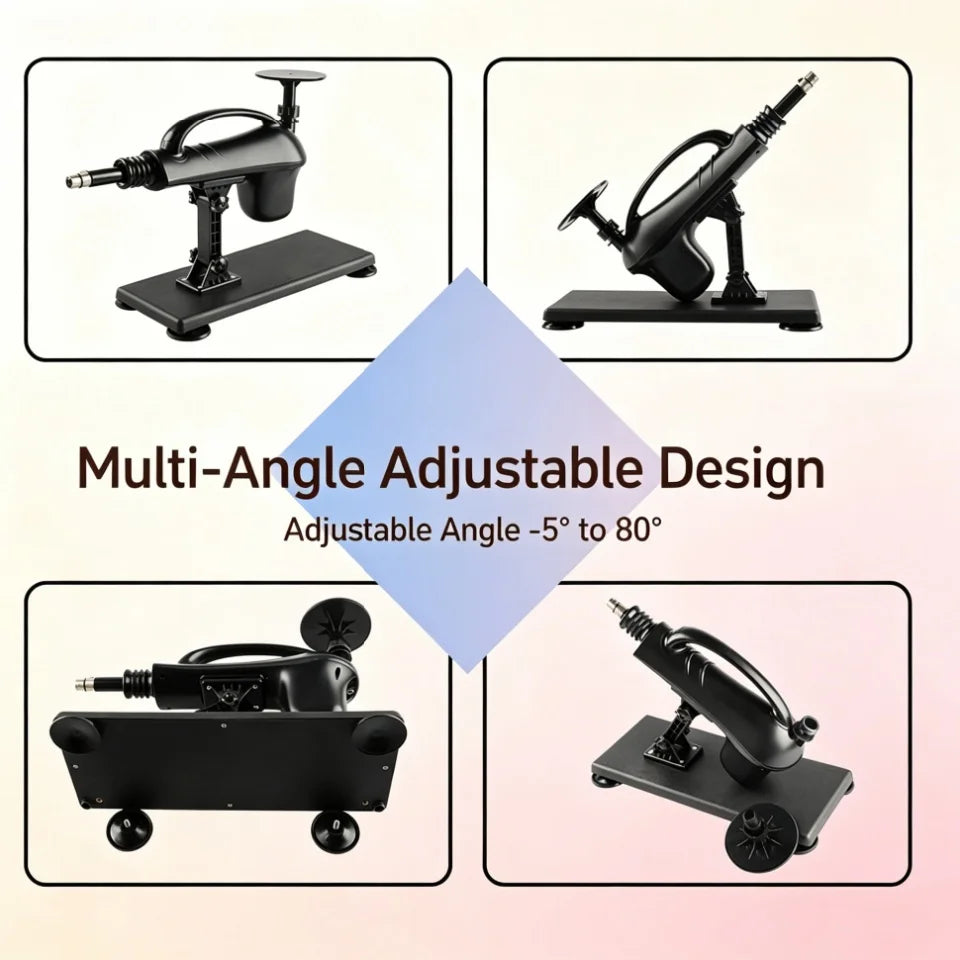FREDORCH Upgraded Sex Machine for Women with Dildos Automatic Masturbation Machine Pump Gun Love Machine Couple Sex Toys
