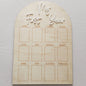 Wooden Baby Commemorative Photo Frame,monthly Calendar,photo Display Board,milestone Photo Frame for Newborns