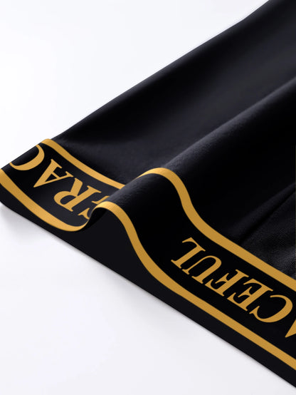 4 Piece Men's Underwear Soft Breathable Comfortable Men's Boxer Briefs High-end Black Casual Sports High Quality Men's Pants