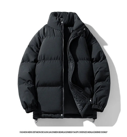 Winter Parka Men Brown Thick Warm Jackets Big Size 6xl 7xl 8xl Oversize Cotton Padded Windbreaker Outwear Waterproof Loose Coats