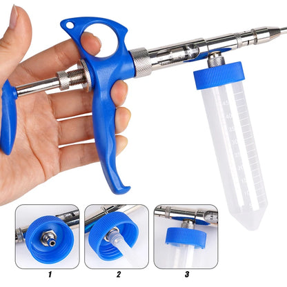 1Set Rabbit Insemination Gun 2ml Rabbit Sperm Input Devic Semen Collector Rabbit With Artificial Veterinary Tool Set For Rabbit