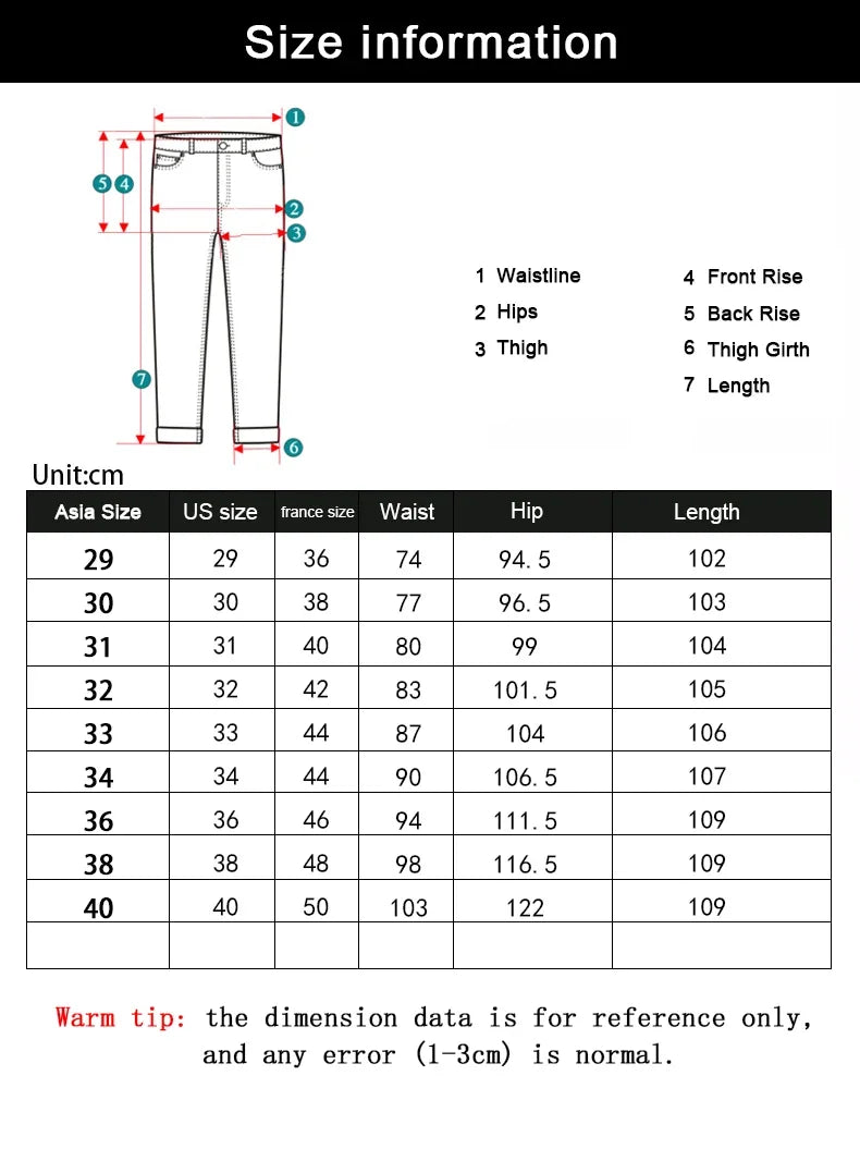 New Business‑Style Men's Jeans, Comfortable Straight Leg Stretch Denim Pants, Classic Blue Black Work Trousers, Fashion Versatile Male Clothing For Office, Business Occasions And Casual Daily Outfit