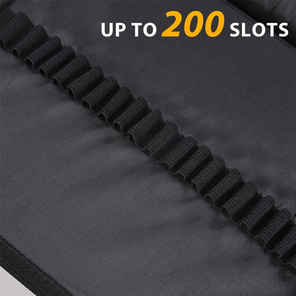 48/72/120/150/200 Holes Colored Lead Pencils Storage Bag Large Capacity Case Box Holder School Supplies Stationery Student