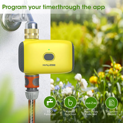 Tuya Smart Zigbee Watering Timer Automatic Drip Irrigation Controller Smart Water Valve Garden Automatic Watering System