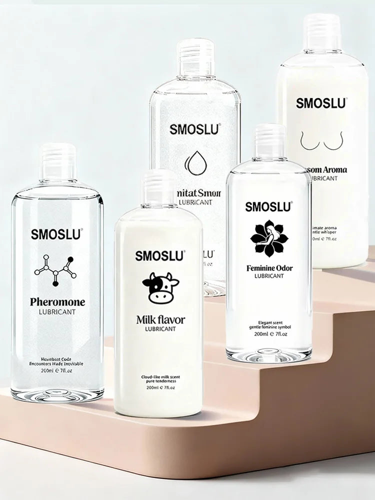 200ml Water‑Based Lube Body Scent Lubricant Silky Smooth Moisturizing Gel for Intimate Comfort, Easy to Clean Adult Products