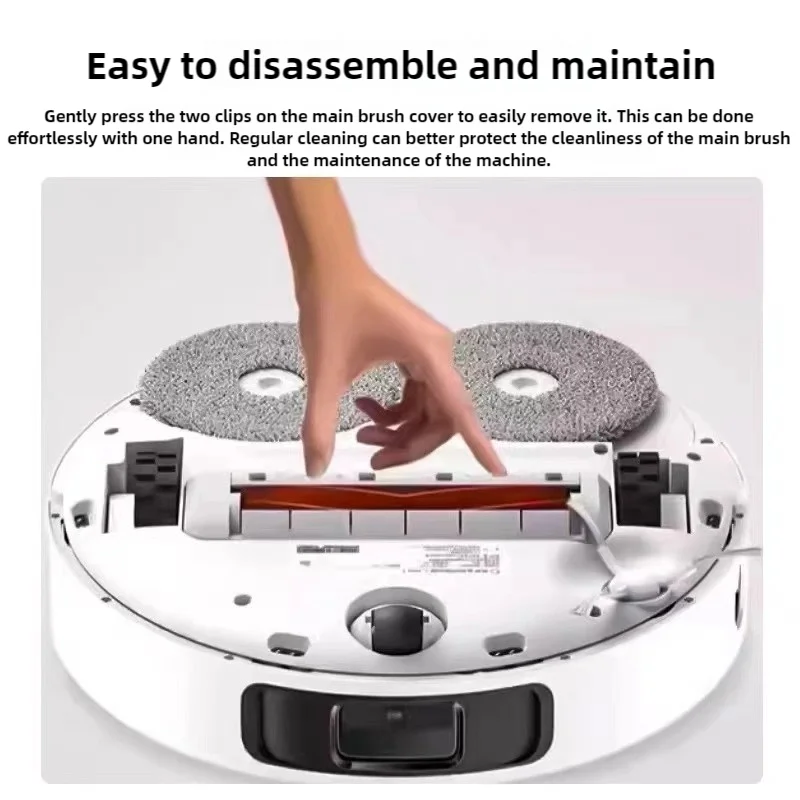 Compatible For Xiaomi Robot Vacuum X20 Pro / D102GL Accessories Main Brush Side Brush Hepa Filter Mop Cloth Dust Bag Replacement