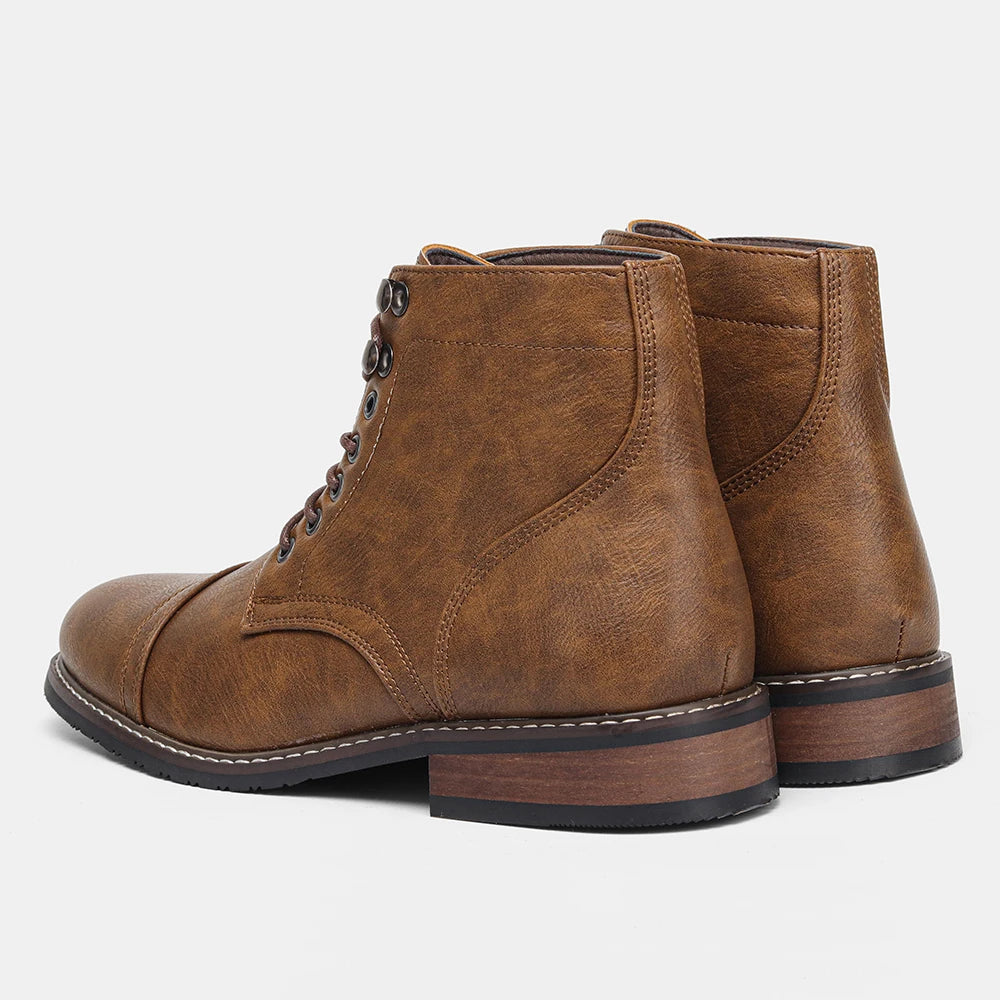 Men's Classical Leather Ankle Boots Comfortable Spring Fashion Men boots