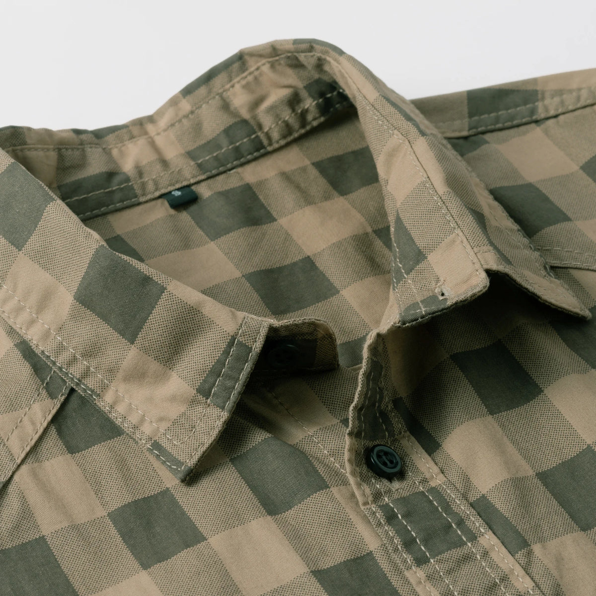 2025 Autumn New Fashion Men's 100% Cotton Plaid Shirt Tops Casual Button Down Long Sleeve Letter Embroidery Shirts with Pocket
