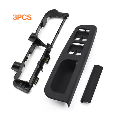 Interior Car Door Armrest Cover Panel Pull Handle Grab Cover Replacement For Volkswagen VW Bora Golf 4 MK4 Jetta 1999-2004