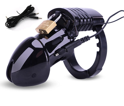 Electric Shocker Anal Butt Plug,E stim Electrosex Penis Ring ,Nipple Electrostimulation Cockring Chastity Cage E-stim Bdsm Toys