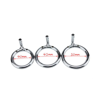 Cock Cage Ring Part Penis Lock Ring Male Chastity Device Part Ring CB6000 3 sizes for choice Drop Shipping