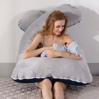 120x65cm Pregnant Pillow for Pregnant Women Soft Cushions of Pregnancy Maternity Support Breastfeeding for Sleep Dropshipping