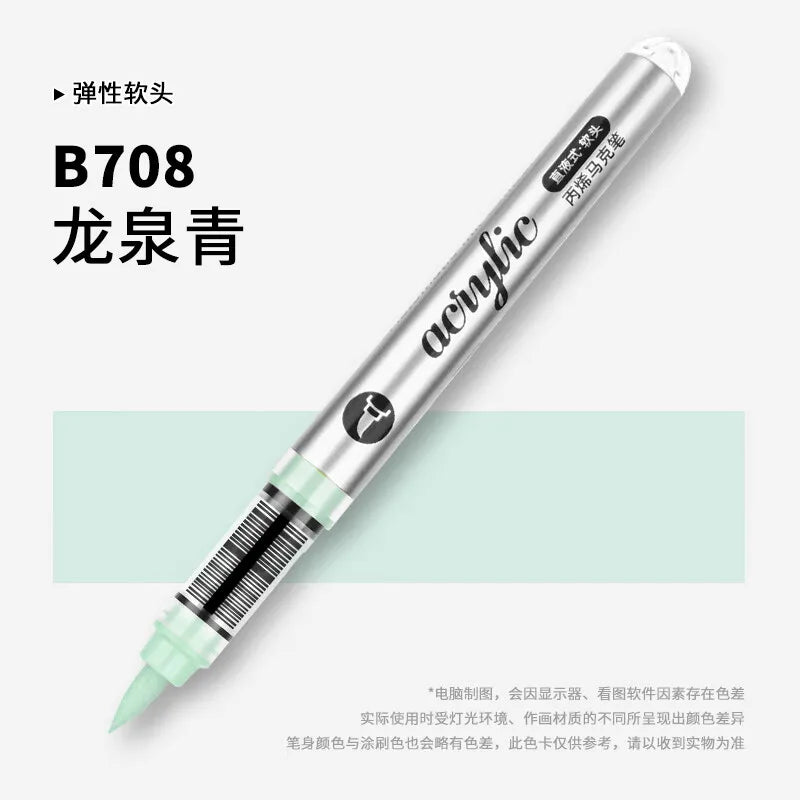 1 PC 120 Colors Acrylic Paint Marker Pens Professional Drawing Pens for Graffiti Manga School Aesthetic Stationery Art Supplies
