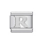26 English A-Z Letter Name Custom 9mm Link Charms Silver Color Italian Stainless Steel Bracelet DIY Jewelry Making Hand Chain