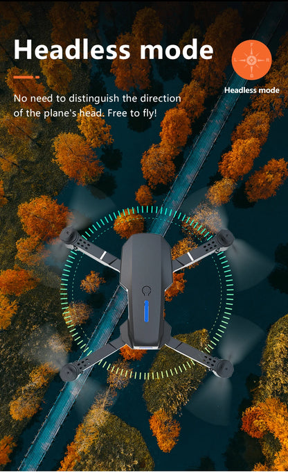 S529 New Drone 2.4G RC Quadcopter Drone 5G FPV WiFi Foldable With Mod Altitude Resistance NO Camera Wide-angle Shooting Boy Toy