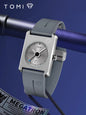 TOMI Men's Fashion Watches Quartz Watches Square Small Dial Wrist Watches Magnetic Buckle Watches Simple Leisure Watches