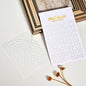 1Pc 3D Gold Hollow Irregular Geometric Nail Stickers Holo Metal Frame Gold/Silver Decals Square Self Adhesive Sliders Nail Deco