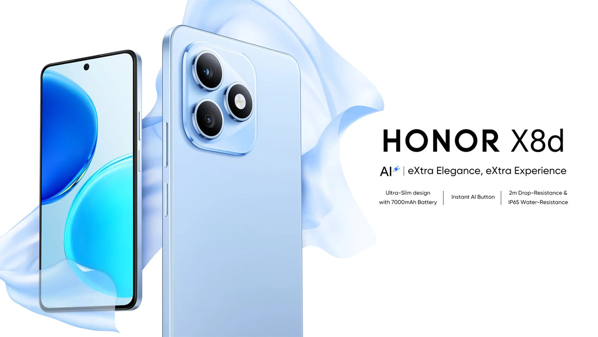 HONOR X8d EU version smartphoneSnapdragon 6s 4G Gen 2  6.77" AMOLED 7000mAh battery 45W super fast charging 108MP high-definition main camera IP65