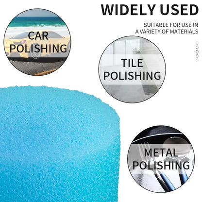 1 Inch Mini Sponge Buffing Polishing Pad Kit 30 Pcs Various Colors for Automotive Hub Polisher Attachment Detailing Sealing Wax