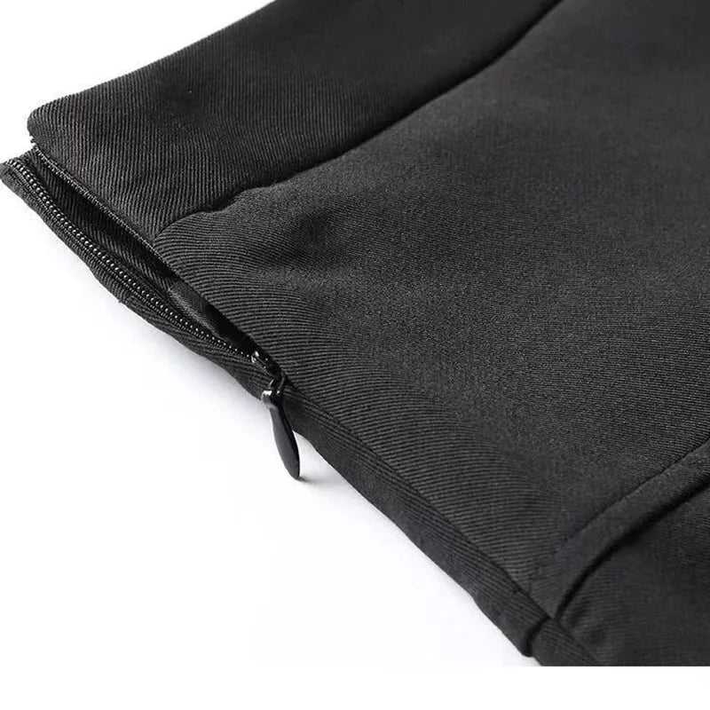 2025 New Black and Grey Pleated Skirt Women High Waist Mini Vintage Solid Skirts Korean Fashion School Uniform Streetwear