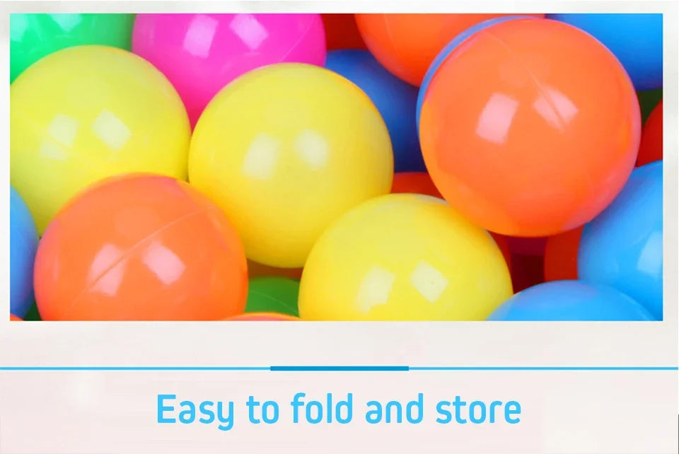 IMBABY 3 in 1 Ball Pool Folding Tent Tunnel for Children Ball Pit Playpen Crawling Tunnel Playground Corral Demgames Games Fence