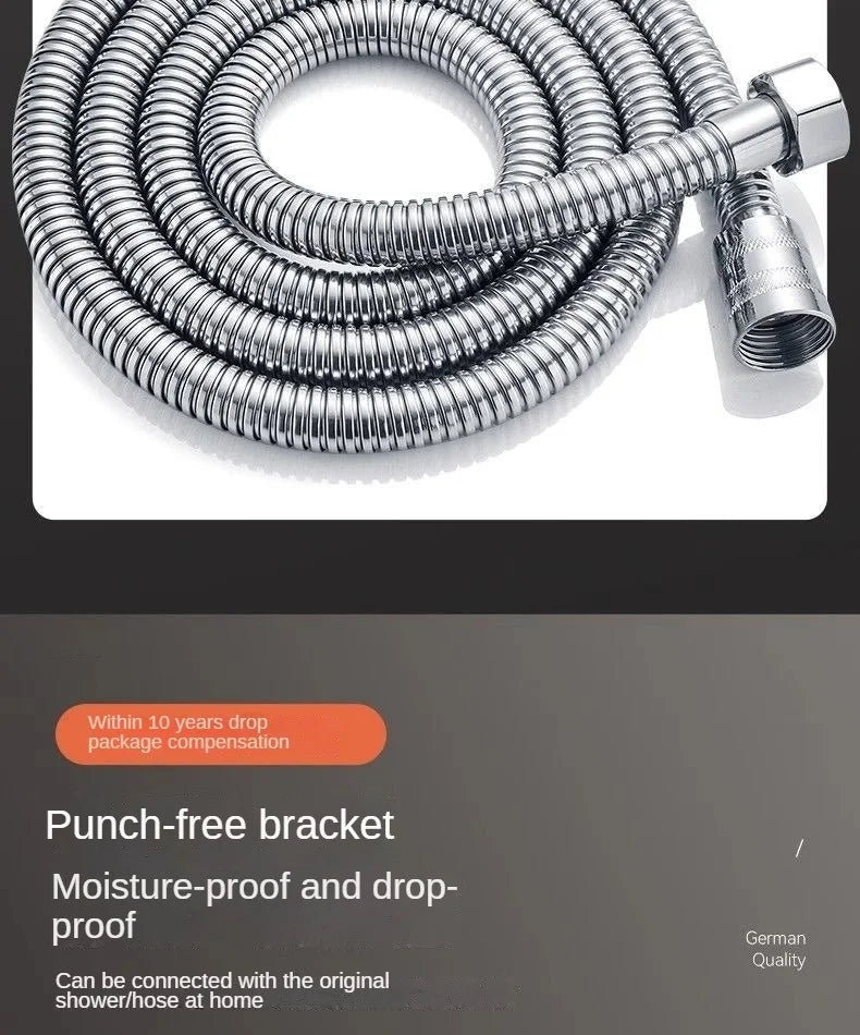 13CM Large Panel Shower 3 Modes Shower Head High Pressure Water Massage Shower Head Set with Cartridge Bathroom Accessories