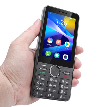 UNIWA HOPE XS24 4G Touch Screen Keypad Phone Android 8.1 Dual SIM 3.5 Inch 2GB+16GB 2500mAh Cellphone Whatsapp Phone Half-touch