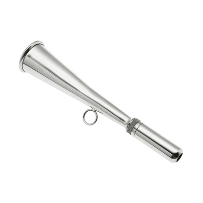 AD Foghorn Stainless Steel Fog Horn Boat Foghorn Handheld Foghorn with Removable Mouthpiece for Yacht Marine Safety