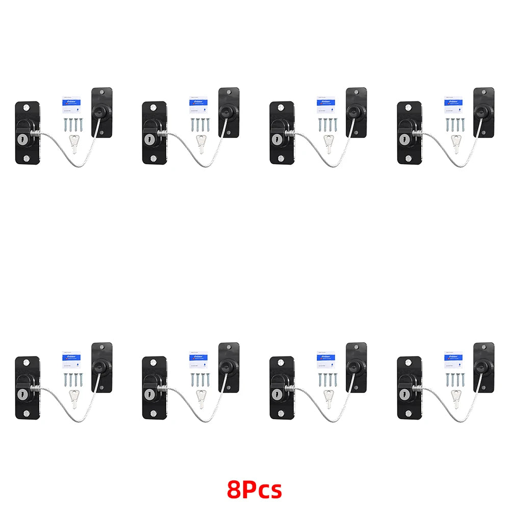 4/8Pcs/lot Child Protection Baby Safety Window Lock   Child Safety Locks Protection for Windows From Children Lock