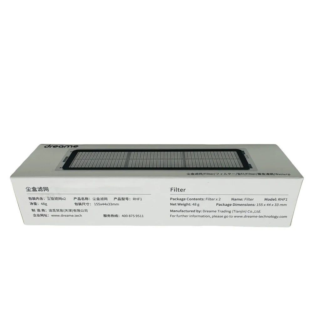 Original Dreame D9/D9 Pro/D9 Max/L10 Pro/D10s/D10s pro Vacuum Cleaner Parts Hepa Filters Replacement Accessories Spare Parts
