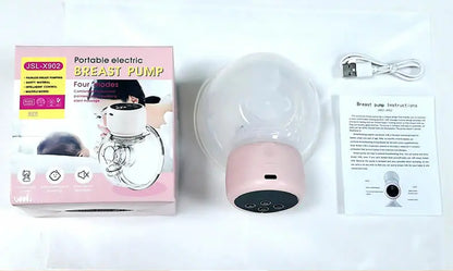 Wearable Electric Breast Pump Painless Double-Sided, Fully Automatic, Hands-Free Breast Collector for Breastfeeding Accessories