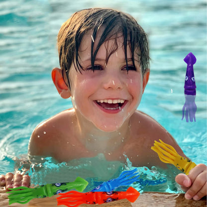 Summer Diving Training Toys Torpedos Sharks Octopus Underwater Water Games Training Swimming Pool Gifts Set Toys For kids