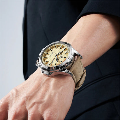 PAAZOMU Man Luxury Brand Watch Waterproof Luminous Date Week Men's Quartz Wristwatch Stainless Steel Fashion Sports Men Watches