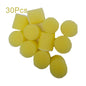 1 Inch Mini Sponge Buffing Polishing Pad Kit 30 Pcs Various Colors for Automotive Hub Polisher Attachment Detailing Sealing Wax