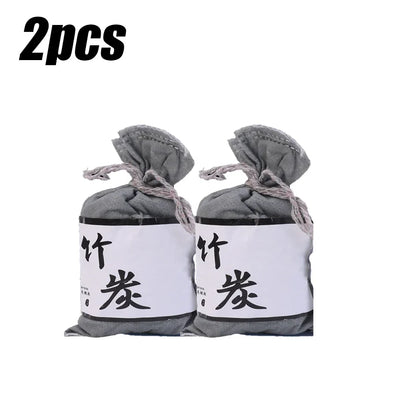 Bamboo Charcoal Air Purifying Bags for Refrigerators Wardrobes Shoe Cabinets Car Air Freshener Purifier Activated Carbon Bag