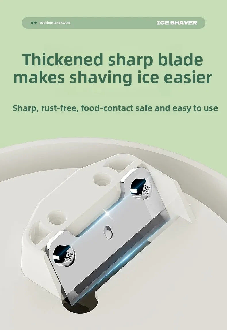 Automatic Ice shavers Trituradora De Hielo Commercial Smoothie Blender Maquina De Raspados De Hielo Electrica 220V 110V Ice