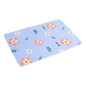 80x120cm cartoon heart, urine separator pad, waterproof, washable, replaceable, night and menstrual protection for baby care