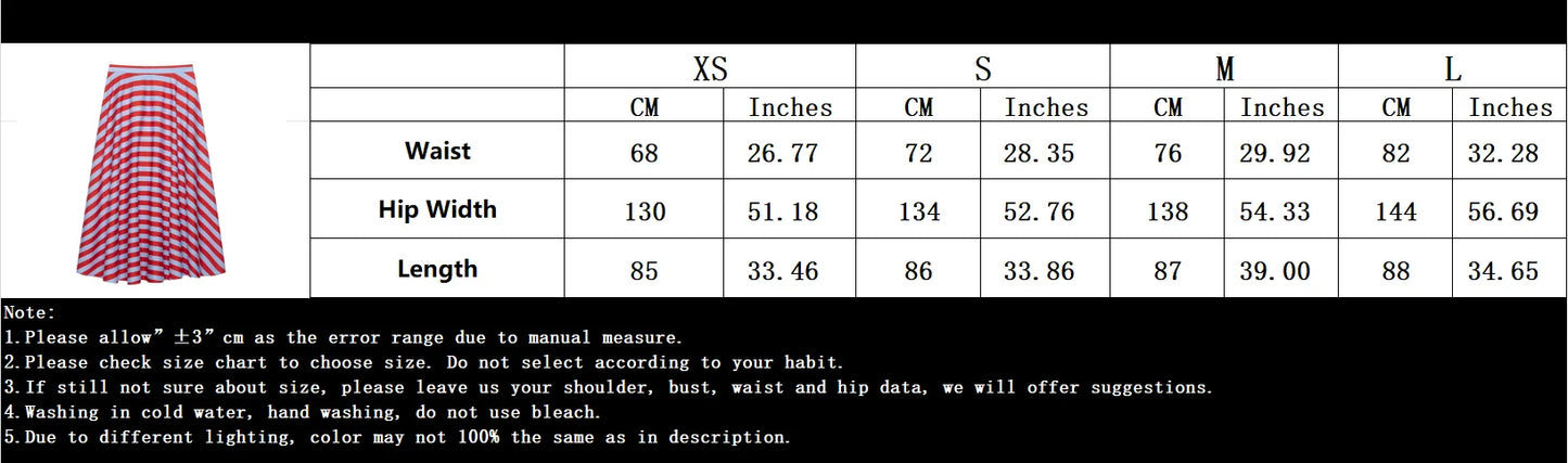 KONDALA Holiday Casual Chic Women Long Skirt Striped Zipper A-Line Draped Skirt Fashion 2026 Summer Fall Night Out Party Skirt