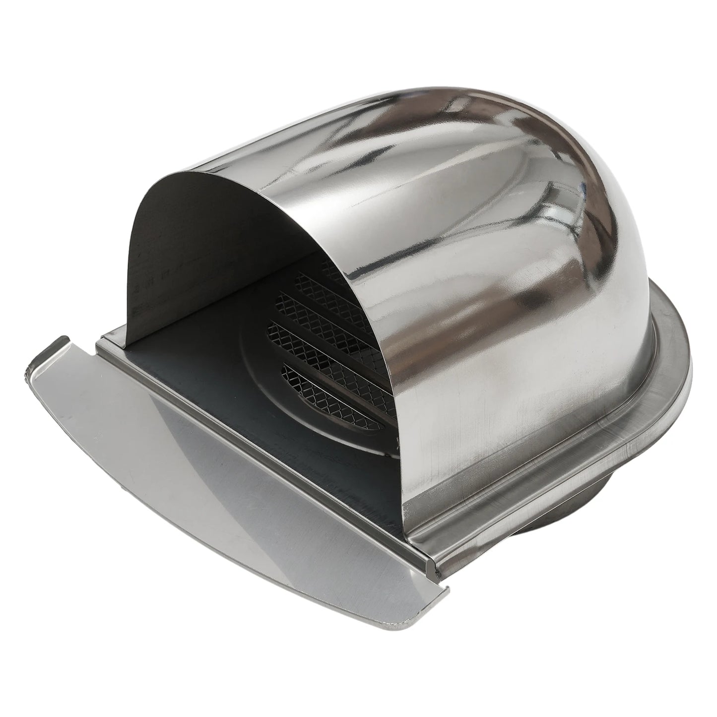 Wall Air Vent Outlet Stainless Steel Metal Cover Ducting Ventilation Exhaust Grille Cover Heating Cooling Vents Cap 100mm 150mm