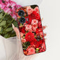 Case For Motorola Edge 50 Fusion Cover XT2429-1 Popular Flower Soft Black Silicone Phone Cases For Motorola G96 5G MotoG96 Funda
