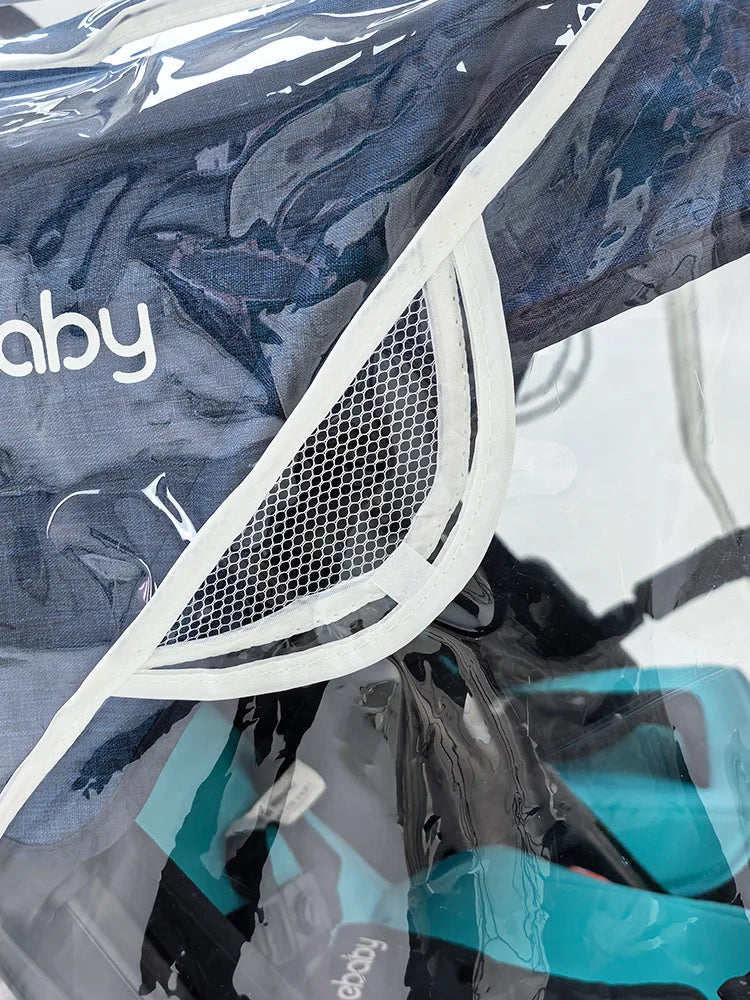 Twin Stroller Rain Cover Windshield Double Front Stroller Universal Rainproof Warm Cover Cart Raincoat Baby Stroller Accessories