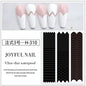 French Nail Art Sticker Crescent Smile Line French Pattern V-shaped Nail Decoration Decals