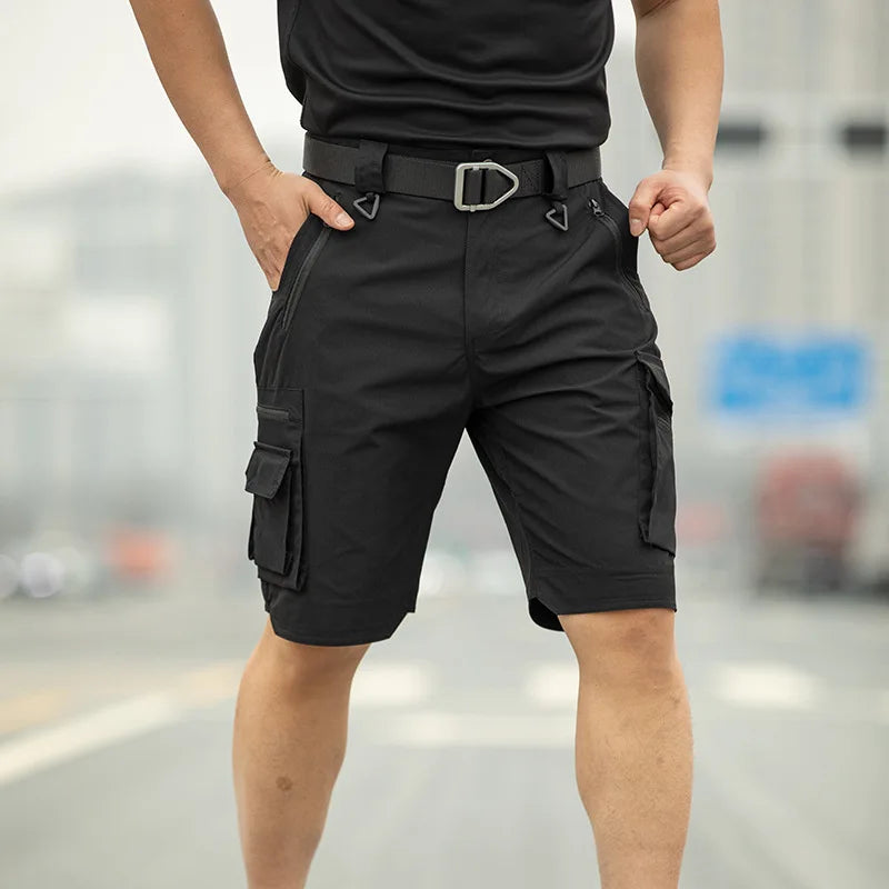 Men's Tactical Cargo Shorts Quick Dry Lightweight Multi-Pocket Military Style for Hiking Fishing Camping Work Summer Outdoor