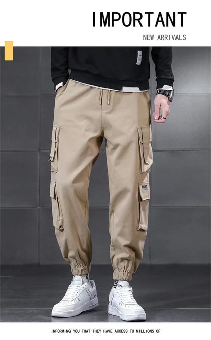 New Winter Lambswool Outdoor Waterproof Cargo Pants Men Warm Casual Pants Men Sportswear Winter Sports Outwear Sweatpants